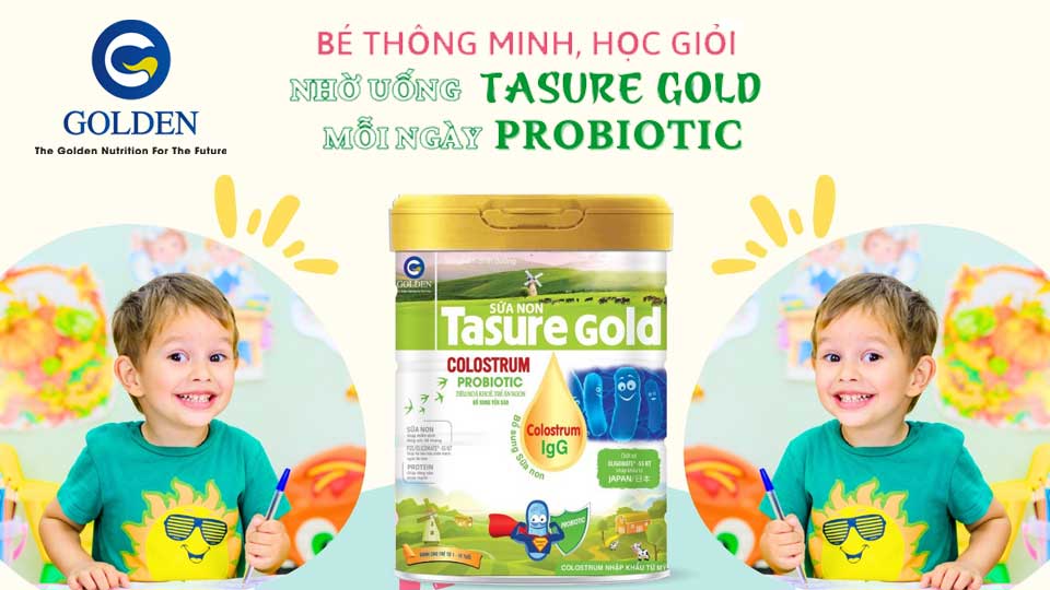Bí Quyết Nuôi Dạy Trẻ Thông Minh, Khỏe Mạnh với Tasure Gold Probiotic