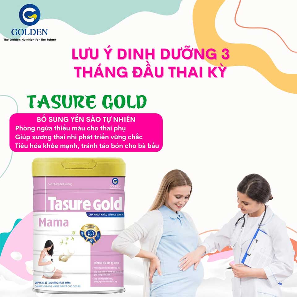 Lưu ý dinh dưỡng 3 tháng đầu thai kỳ